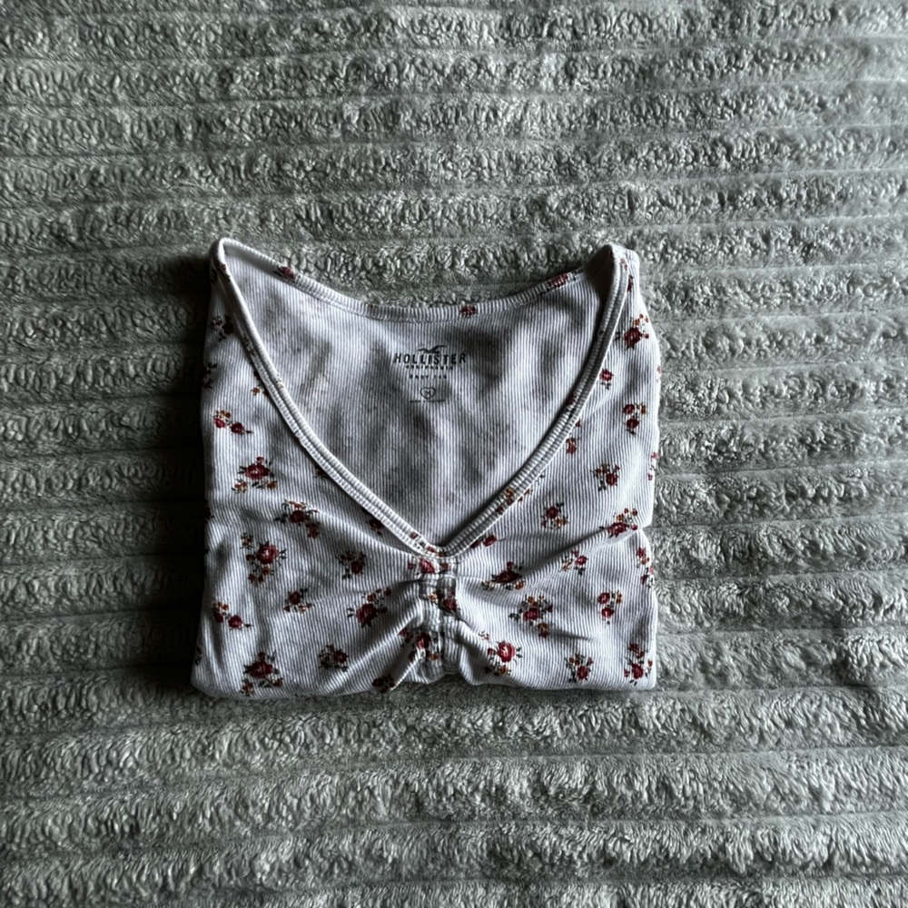 Hollister Baby Tee Long Sleeve
